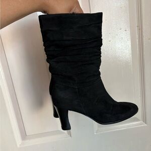 Worthington Black Heeled Boots